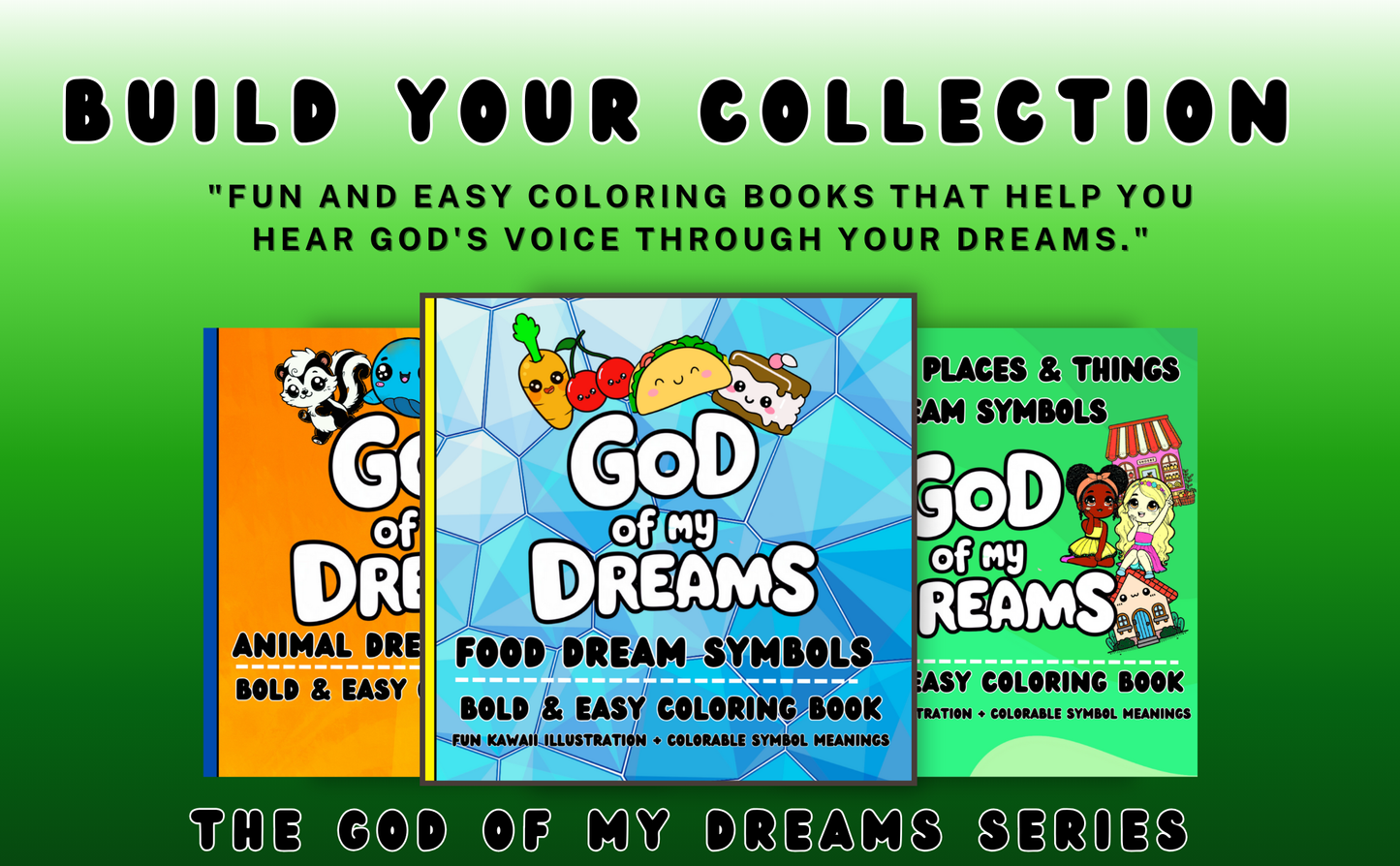 Dream Symbols Coloring Book For Kids and Adults | People, Places, Things