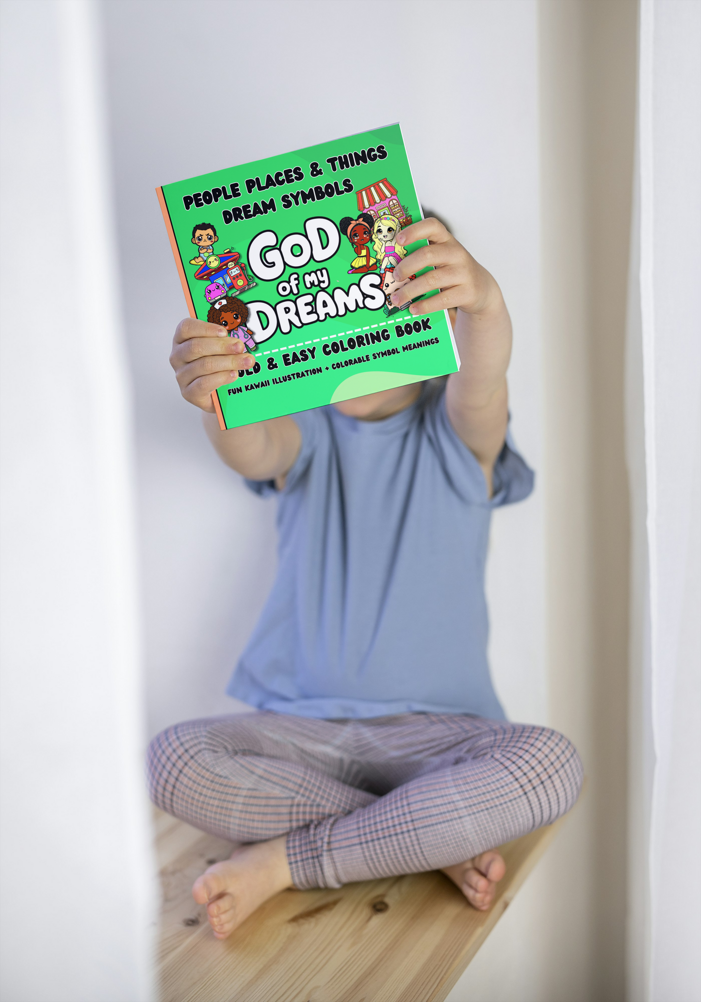 Dream Symbols Coloring Book For Kids and Adults | People, Places, Things