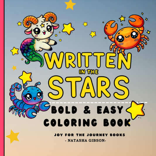 Written In The Stars : Super Coloring Book for Adults and Kids Coloring Book Featuring the Story of the Gospel Written In the Stars