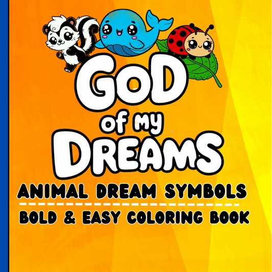 Animal Dream Symbols Coloring Book For Kids and Adults